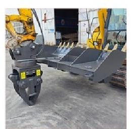 Customized Railway Dustpan Bucket / Flexible Excavator Bucket Sleeper Clips
