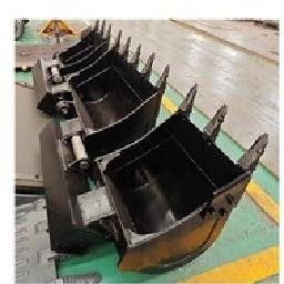 Roadbed Backfilling Excavator Digging Bucket Multi Purpose 1435/1520mm gauge