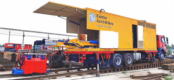 HTRR207 Dual Purpose Rail Welding Car Railway 20km/H 25000kg