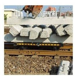 40Cr Handling Transfer Railway Sleeper Changer / Railroad Excavator Attachments 5 To 10 Tons