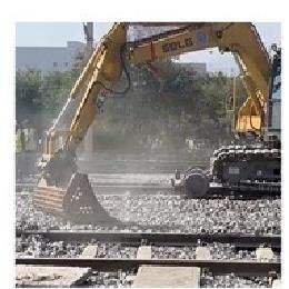 Q460+WH60C Excavator Screen Bucket Long Type Scoop Type