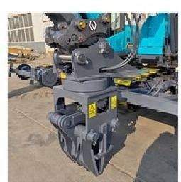 Hydraulic Grab Sleeper Replacement Machine With Pillow Clip And Shield Plate
