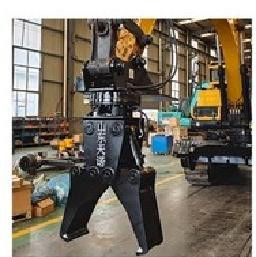 Strong Bearing Capacity Excavator Bucket / Rail Clamp 360° Rotation Angle