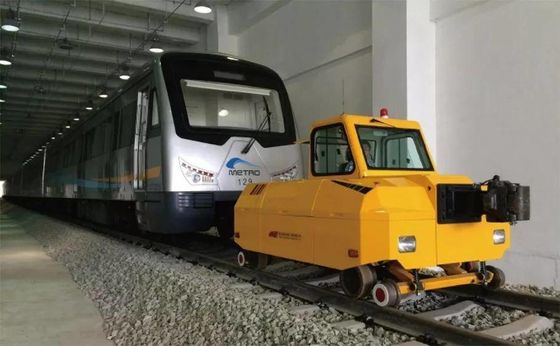 Rail Dual Purpose Traction Road Railway Tractors Anti Derailment System