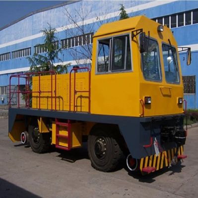 Rail-Road Tractor Railcar Movers Integrated Body Steel Wheel Customized 7500mm/2200mm