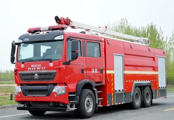 Railway Off Road Fire Fighting Vehicles Water Tank Fire HTRR209 Dual Purpose