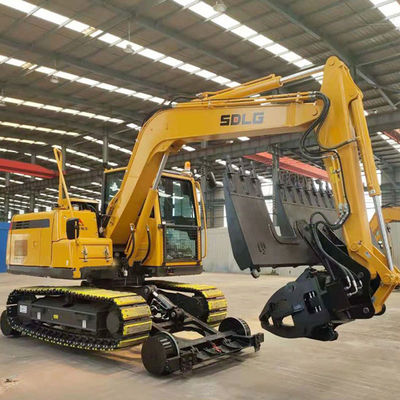Customizable Crawler Excavator Machines For Changing Sleepers / Railway Maintenance Equipment