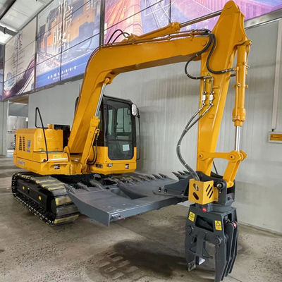 1435mm Crawler Road Rail Excavator For Pillow Changer Dual Purpose