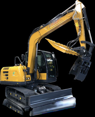 HTRR301 Dual Purpose Rail Pillow Changer Machine Crawler Excavator
