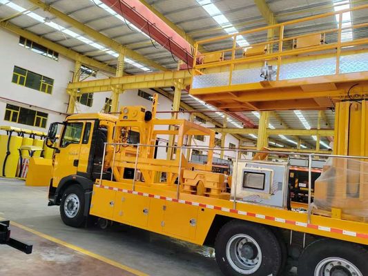 HTRR206 Dual Purpose Railway Work Platform Vehicle 4.15m Height