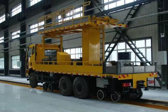 Jacket 4.15m Railway Work Platform Dual Purpose 35km/H HTRR206