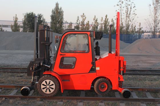 Shunting Operation Electric Track Mobile Railcar Mover Towed Tonnage 500 Tons