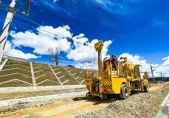 10.75*2.5m Dual Purpose Railroad Work Platform 35km/H 1435mm Gauge Coupler Traction