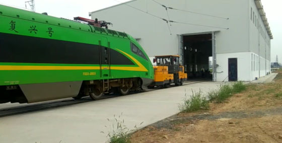 Integrated Body Railroad Car Mover Steel Wheel Drive Can Be Customized Road Rail Trucks